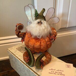 Mark Roberts Retired Pumpkin Pie Fairy 18" tall New in box